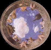Detail of Ceiling from the Camera degli Sposi, Andrea Mantegna